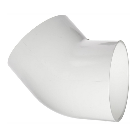 2.5" 45 Elbow PVC SCH40