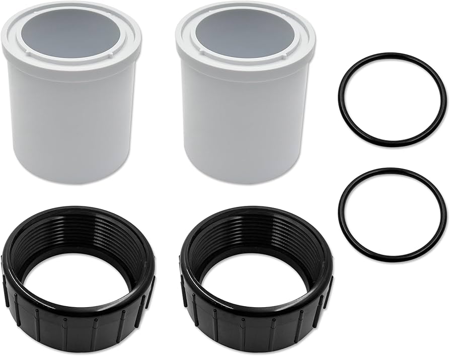 Pentair SuperFlo SuperMax 1.5" Union Kit, Black | 351157 by Pool Supply Depot