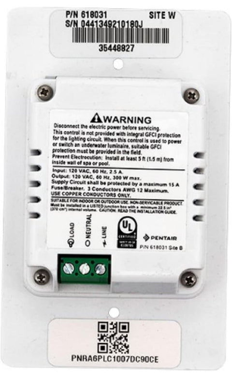 Pentair Color Sync Controller For Pentair Color LED Pool Lights | 618031
