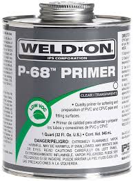 Weld-On® P-68 Primer | Clear 1 Quart