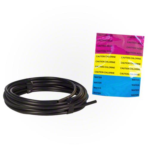 Pentair Intellichem 20FT 1/4” Black Tubing for Chemical Injection | 522384 by Pool Supply Depot
