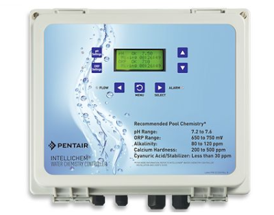 Pentair IntelliChem Chemical Controller w/ Acid and Chlorine Tanks | 522622