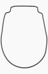 Pentair WhisperFlo Seal Plate Gasket, Black | 357100Z by Pool Supply Depot