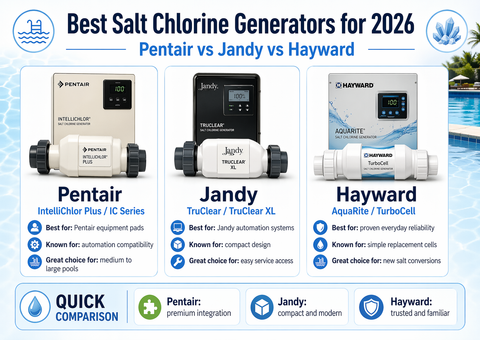 Penatir vs Jandy vs Hayward Salt Cells