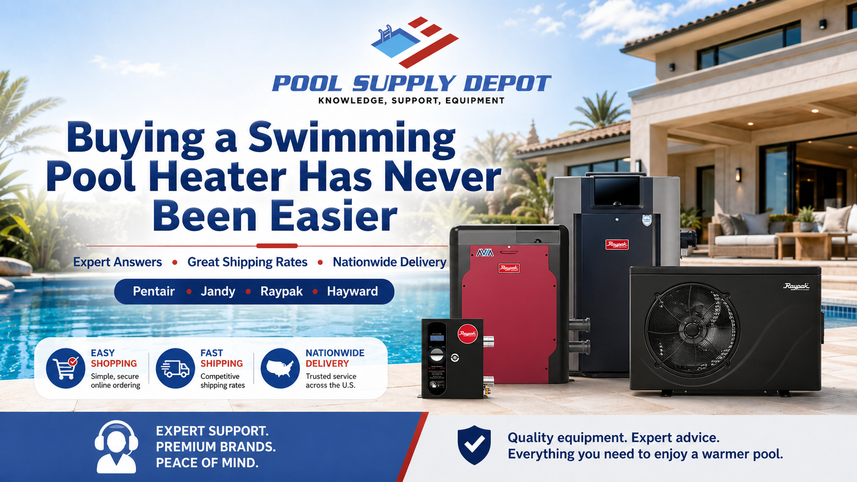 Buying a Swimming Pool Heater or Heat Pump Has Never Been Easier with ...