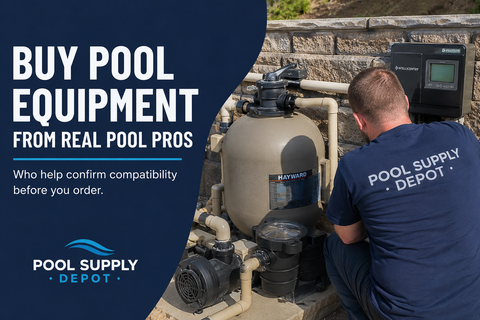 Buy Pool Equipment From Real Pool Pros Who Help Confirm Compatibility Before You Order