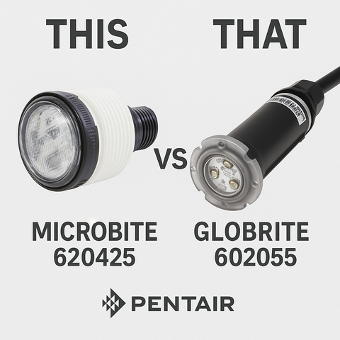 Pentair Microbrite vs Pentair Globrite