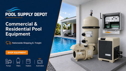 Commercial and Residential Pool Equipment Shipped Nationwide