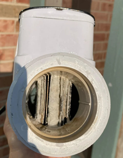 Salt cell clogged and not working