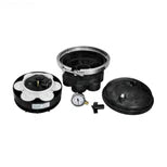 Paramount In-Floor Water Valves Complete, 6 Port, 2" Black | 004302418403