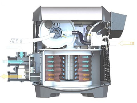 JXi™ Liquid Propane Low-NOx Pool and Spa Heater 400K BTU | JXI400P