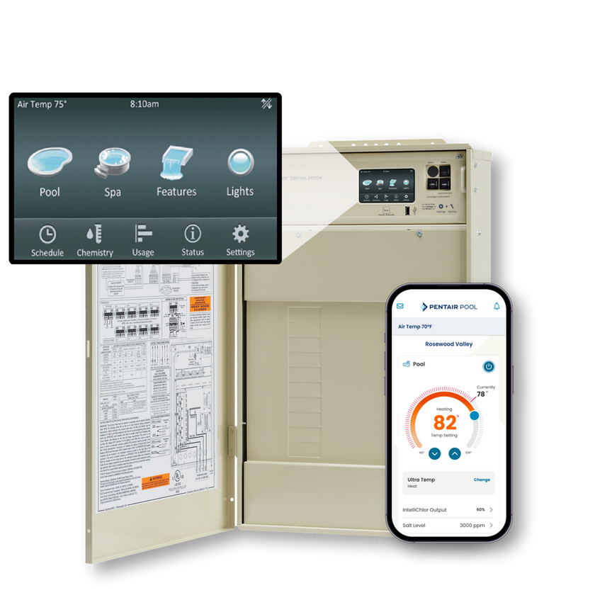 Pentair i5PS IntelliCenter Pool Control System with Load Center ...