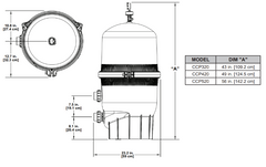 Pentair Clean & Clear Plus 420 sq.ft. Cartridge Filter | EC-160301