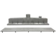Pentair AVSC™ Light Gray Single Suction Standard Top Channel Drain | 285002