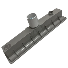 Pentair AVSC™ Light Gray Single Suction Standard Top Channel Drain | 285002