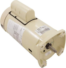 Pentair 355024S Replacement Motor – Single Phase, Single Speed, Square Flange Pool & Spa Pump Motor | 1.5 HP | Almond