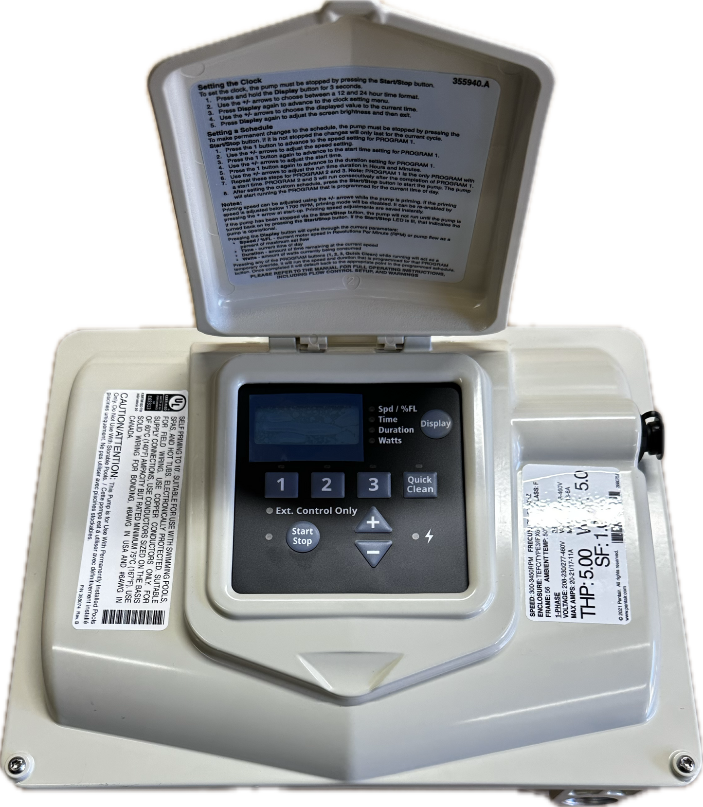 Pentair WhisperFlo XF VS 5HP Drive Replacement kit | 358085 by Pool Supply Depot