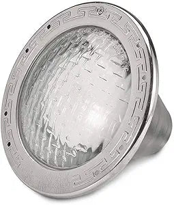 Pentair Amerlite Underwater Incandescent Pool Light with Stainless Steel Face Ring, 500 W, 120 V, 100' Cord, White | 78456300 by Pool Supply Depot