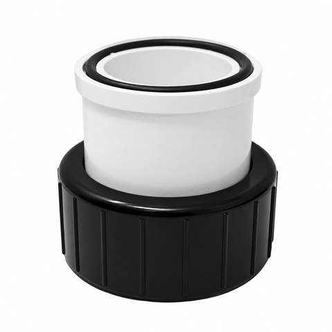 Pentair SuperFlo / SuperMax 1.5" Black Pump Union Kit – 2 Pack | 351157