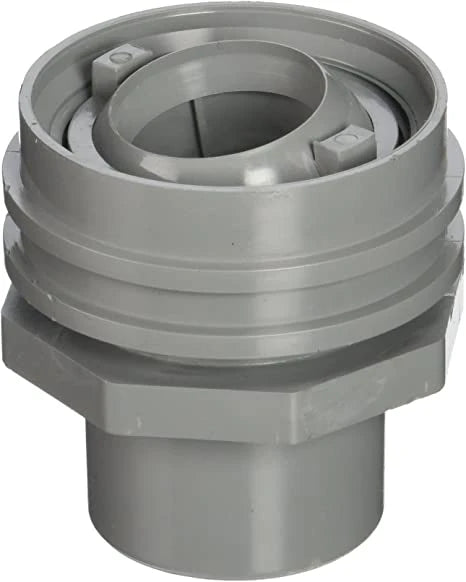 CMP Flush Mount Return Fitting; Gray | 25555-001-000