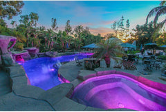 J&J Electronics ColorSplash LXG-W RGBW LED Color Changing Pool Lamp 120V | 26910