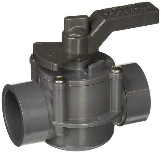Jandy 2 Port 1.5" - 2" in. Positive Seal Space Saver Valve | 3407 by Pool Supply Depot