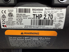 Zodiac Jandy Variable-Speed Pool Pump Motor, 2.7 HP | B0245806