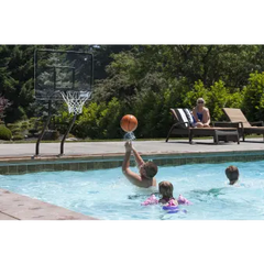SR Smith Challenge Swim-N-Dunk Basketball with Escutcheons and Anchors | BASK-CH