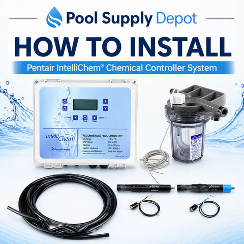Pentair IntelliChem w/ 1 Acid Mounted Pump and Controller | 522621