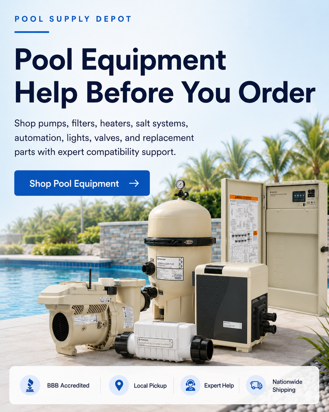 Pool Supply Depot | Your Online Pool & Spa Equipment Store