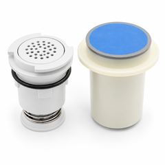 G4V Complete In-Floor Cleaning Head Without Riser White | 230125