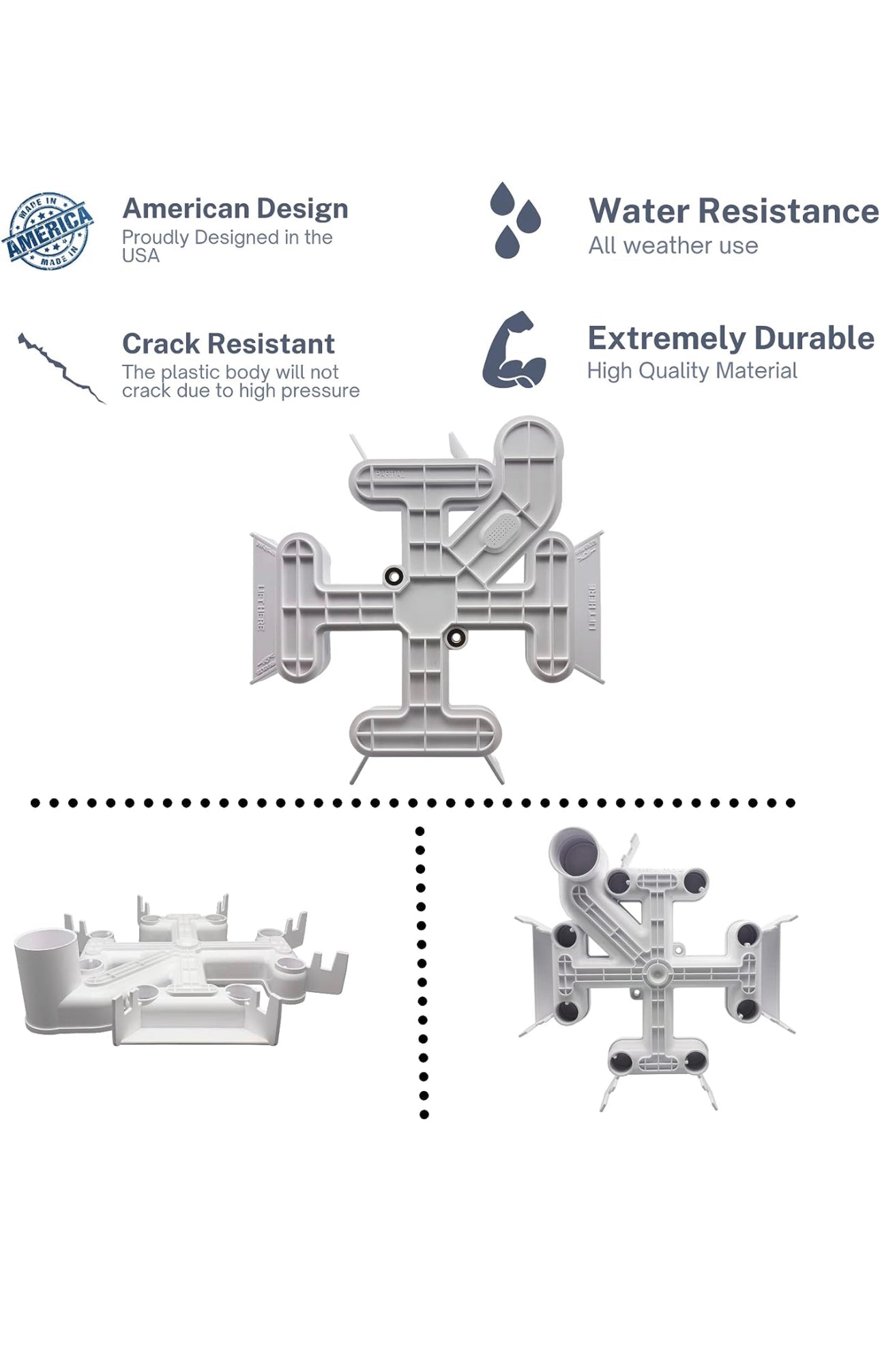 AppaeTech FNS Style DE filter Manifold. Filtert Part by Pool Supply Depot LLC