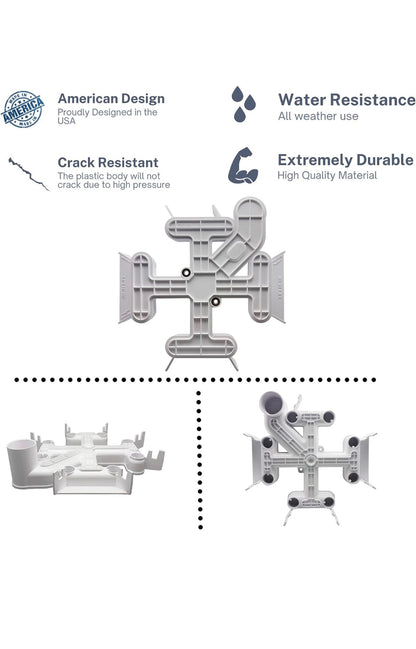 AppaeTech FNS Style DE filter Manifold. Filtert Part by Pool Supply Depot LLC