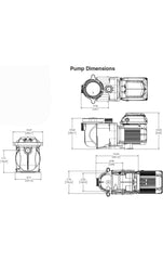 Pentair EC-342001 SuperFlo VS Pool Pump 1,5HP, 110/220Volt. Energy Star Certified. ￼