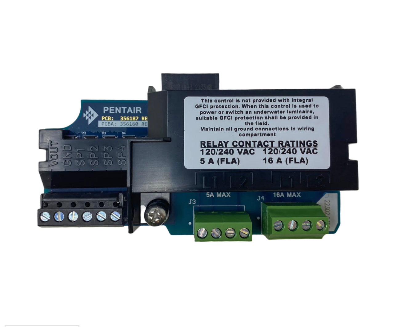 Pentair 356365Z. Relay Control Board. IntelliFlo3 IntlliPro3 VSF Pool Pump. Replacement KIT/PART. by Pool Supply Depot LLC