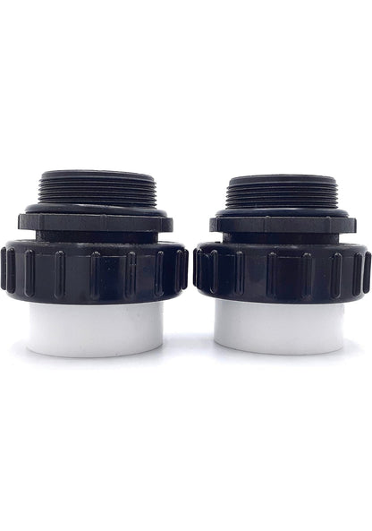 Swimmables 2" High Temp UNIONS. IntelliFlo, IntelliPro and WisperFlo Pumps. 2 pack. by Pool Supply Depot LLC