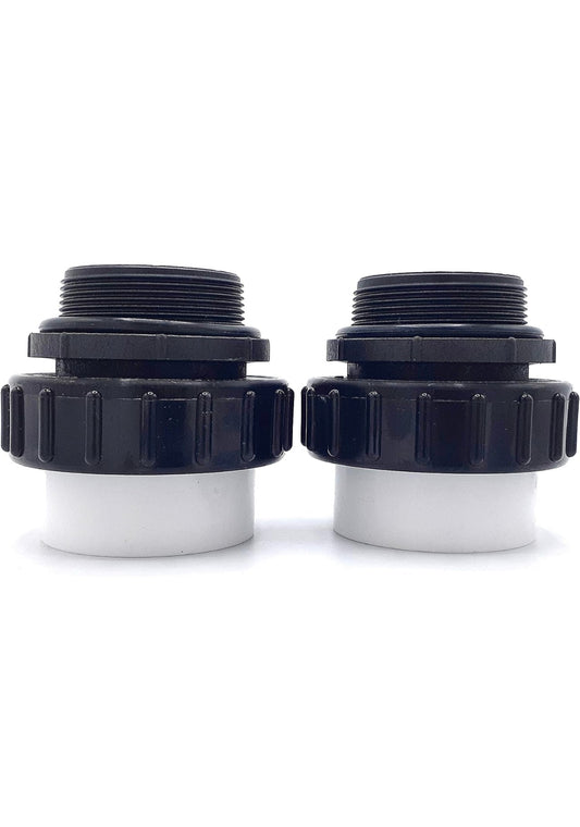 Swimmables 2" High Temp UNIONS. IntelliFlo, IntelliPro and WisperFlo Pumps. 2 pack. by Pool Supply Depot LLC