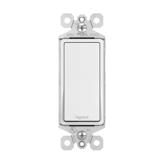15 AMP White Light Switch NON TOGGLE by Pool Supply Depot LLC