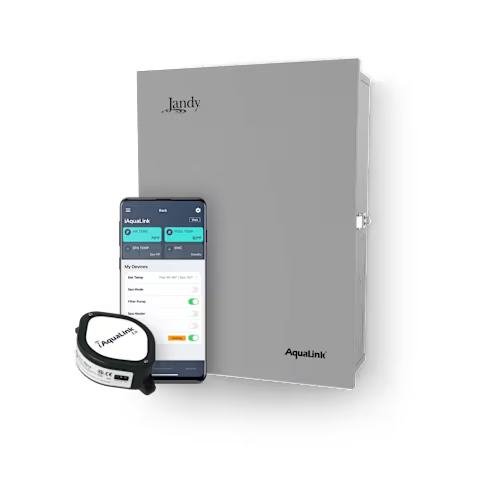 Jandy Aqualink Rs P6 Pool And Spa Kit With Subpanel, Iaqualink, 6614-Ldg, 2/4 Actuators | IQ906-PS-PC by Pool Supply Depot