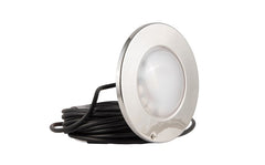 J&J Electronics PureWhite LED Pool Fixture, 600W Equiv, 120V, 4W, 4500Lm, 6500K White, 150' Cord, SwimQuip | 23015