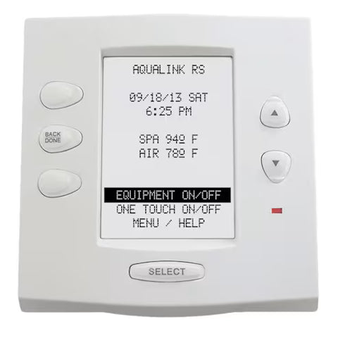 Jandy Aqualink RS OneTouch, Pool and Automation, OneTouch Control Panel, White, 120 V | 7953