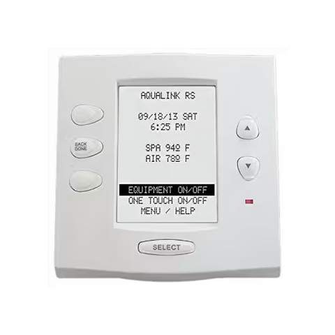 Jandy Aqualink RS OneTouch, Pool and Automation, OneTouch Control Panel, White, 120 V | 7953