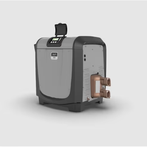 Jandy JXiQ ASME Natural Gas Heater, 400K BTU, Cupronickel