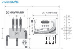 Hayward CAT 5500 Chemical Control System with WiFi | CAT5500-WIFICA