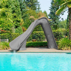 SR Smith Typhoon Pool Slide, Left Turn, Gray | 670-209-58224