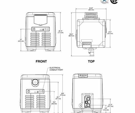 Pentair Mastertemp 200 Natural Gas Heater, 128LBS, 200K BTU, 120/240 VAC | 460730