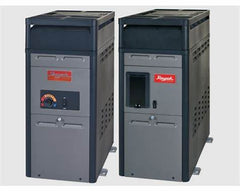 Raypak P-R156A-EN-C Digital Natural Gas Heater, 150K BTU, 120V, Polymer Headers, Electronic Ignition, Copper Exchanger, 100 lbs | 014784