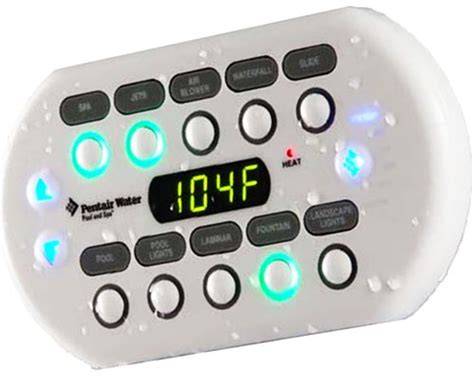 Pentair SpaCommand White Spa-Side Remote with 250' Cord | 521179