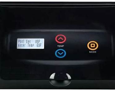 Raypak P-R206A-EN-C #50 Digital Natural Gas Heater, 199.5K BTU, Electronic Ignition, Polymer Headers, Copper Exchanger, 200 lbs | 009216