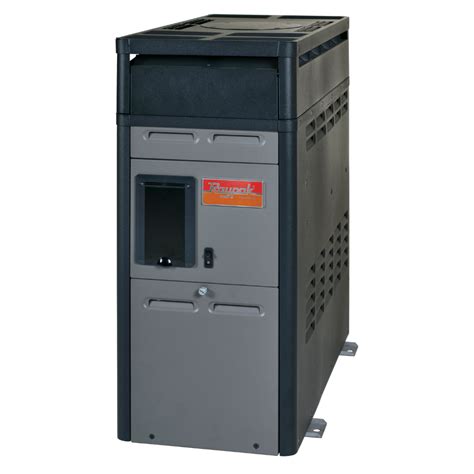 Raypak P-R156A-EN-C Digital Natural Gas Heater, 150K BTU, 120V, Polymer Headers, Electronic Ignition, Copper Exchanger, 100 lbs | 014784